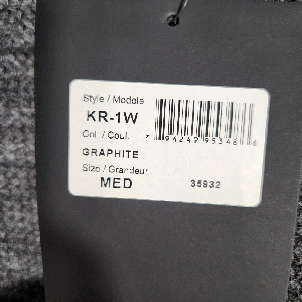 Stormtech NWT Outdoor Women's Kodiak Knit Jacket - KR-1W Graphite Medium - Picture 9 of 16